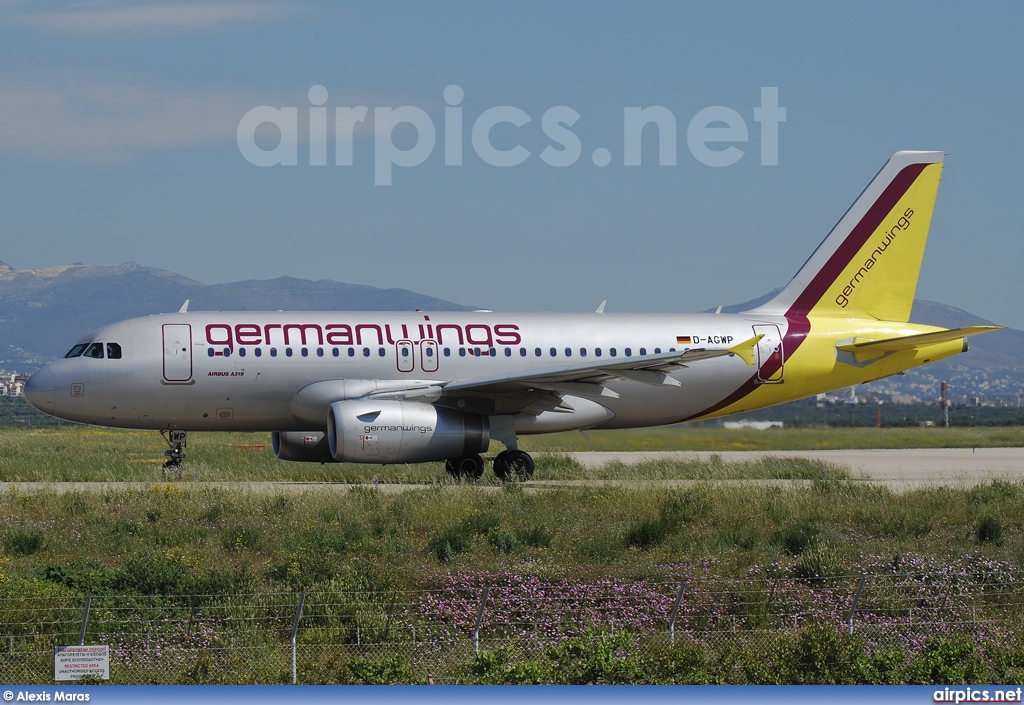 D-AGWP, Airbus A319-100, Germanwings