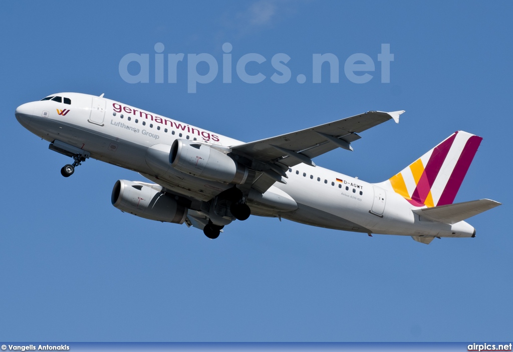 D-AGWT, Airbus A319-100, Germanwings