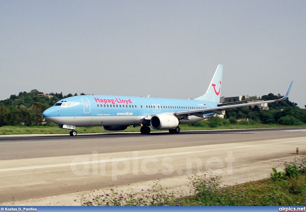 D-AHFN, Boeing 737-800, Hapag Lloyd