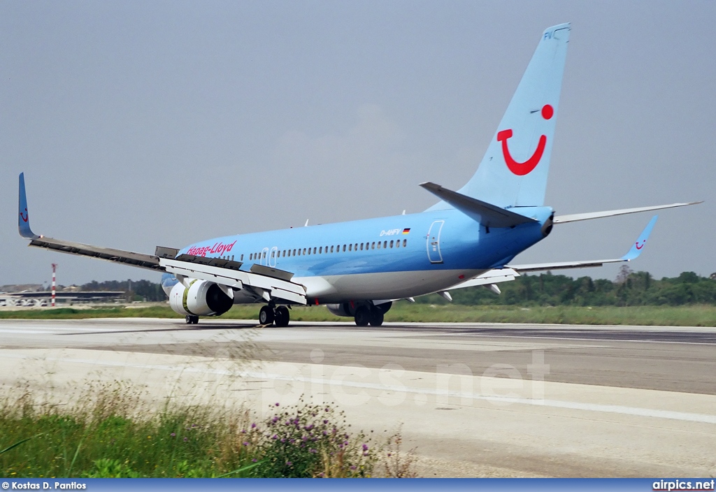 D-AHFV, Boeing 737-800, Hapag Lloyd