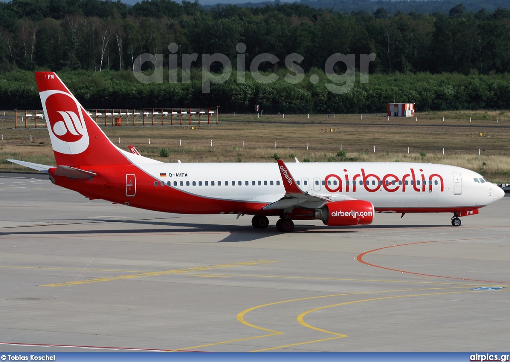 D-AHFW, Boeing 737-800, Air Berlin