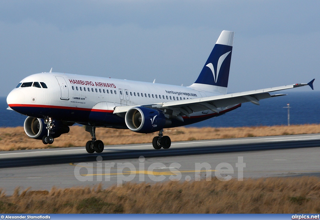 D-AHHA, Airbus A319-100, Hamburg Airways