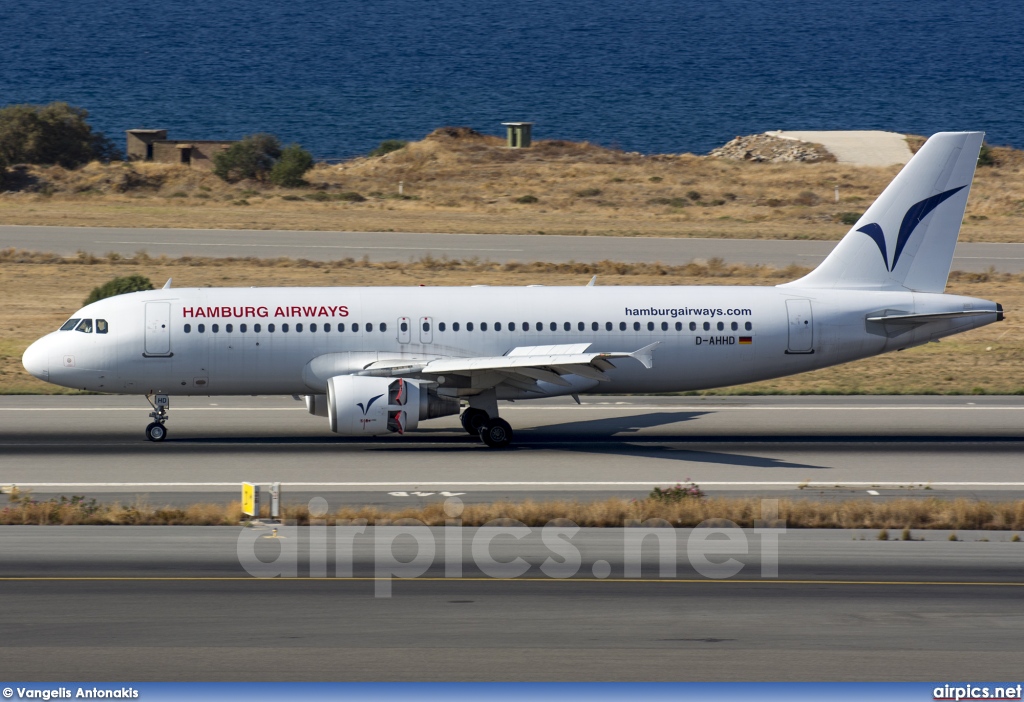 D-AHHD, Airbus A320-200, Hamburg Airways