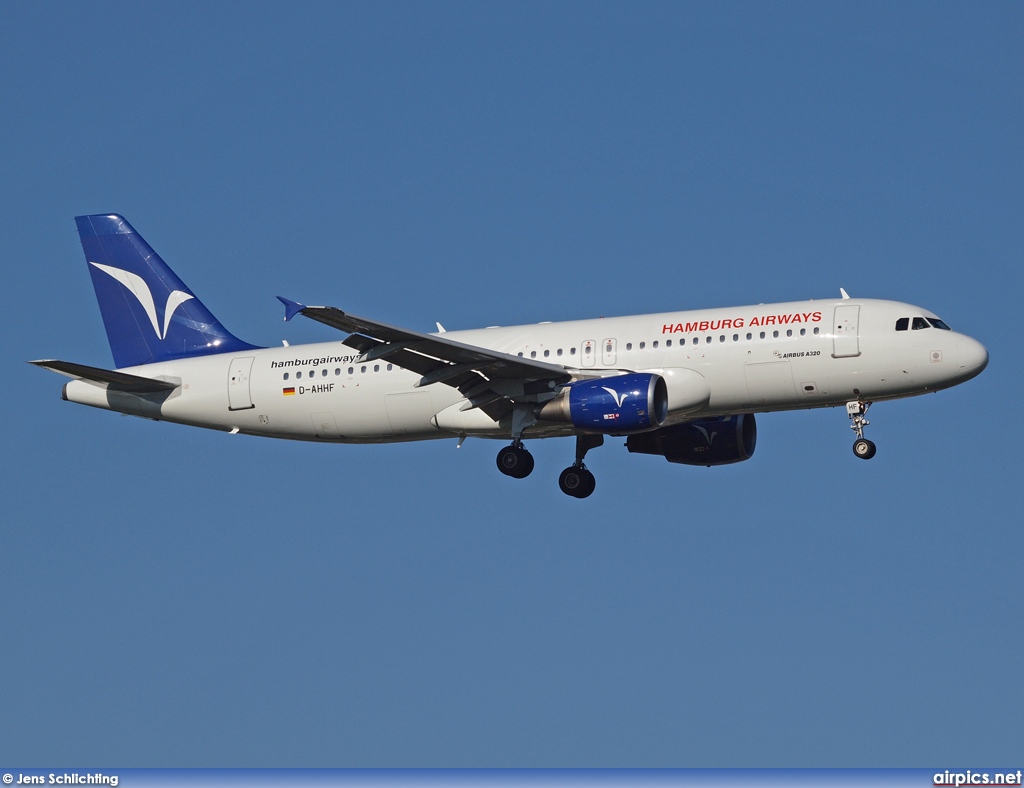 D-AHHF, Airbus A320-200, Hamburg Airways