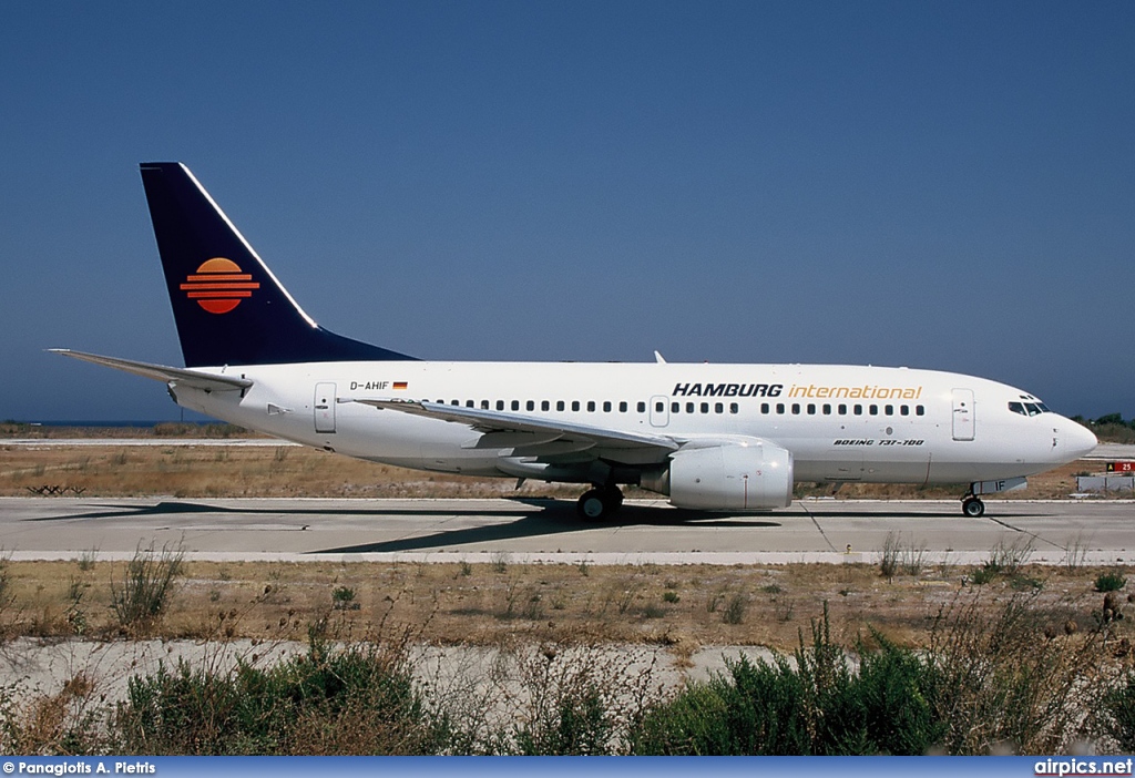 D-AHIF, Boeing 737-700, Hamburg International