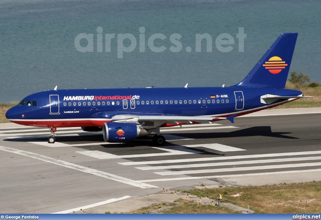 D-AHIK, Airbus A319-100, Hamburg International