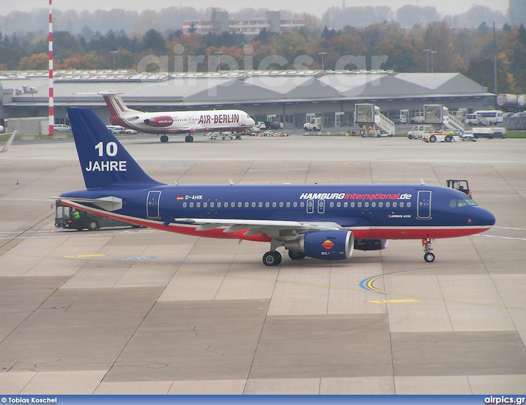 D-AHIK, Airbus A319-100, Hamburg International