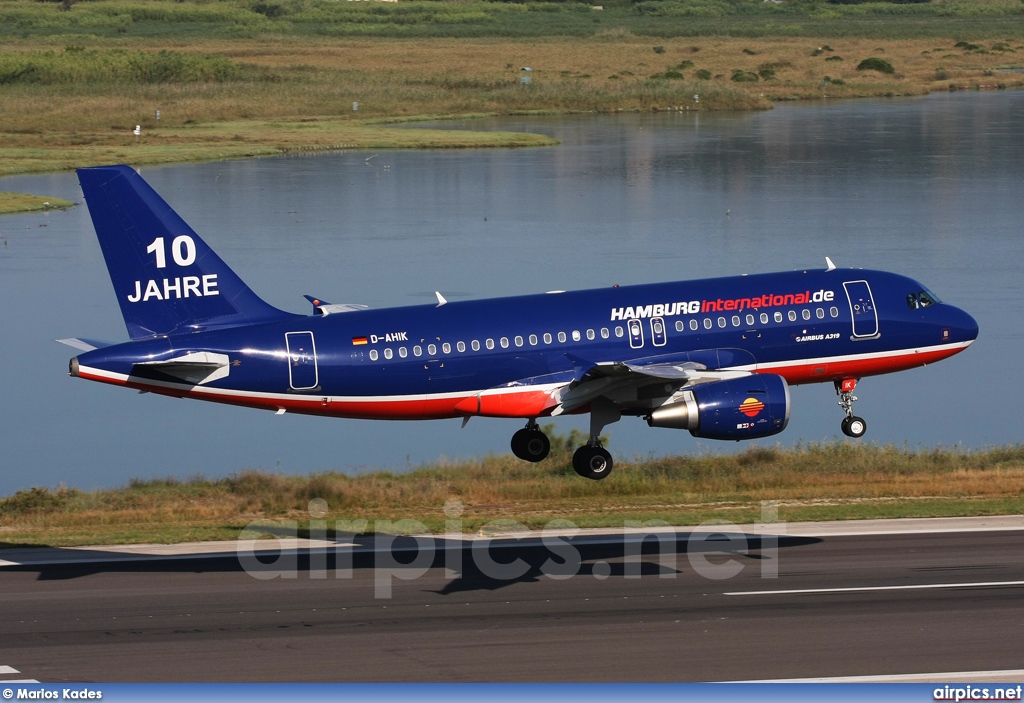 D-AHIK, Airbus A319-100, Hamburg International