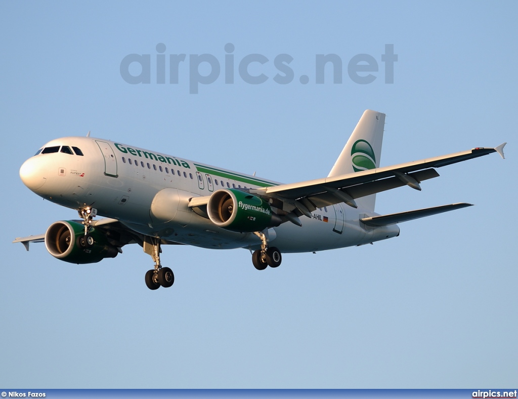 D-AHIL, Airbus A319-100, Germania