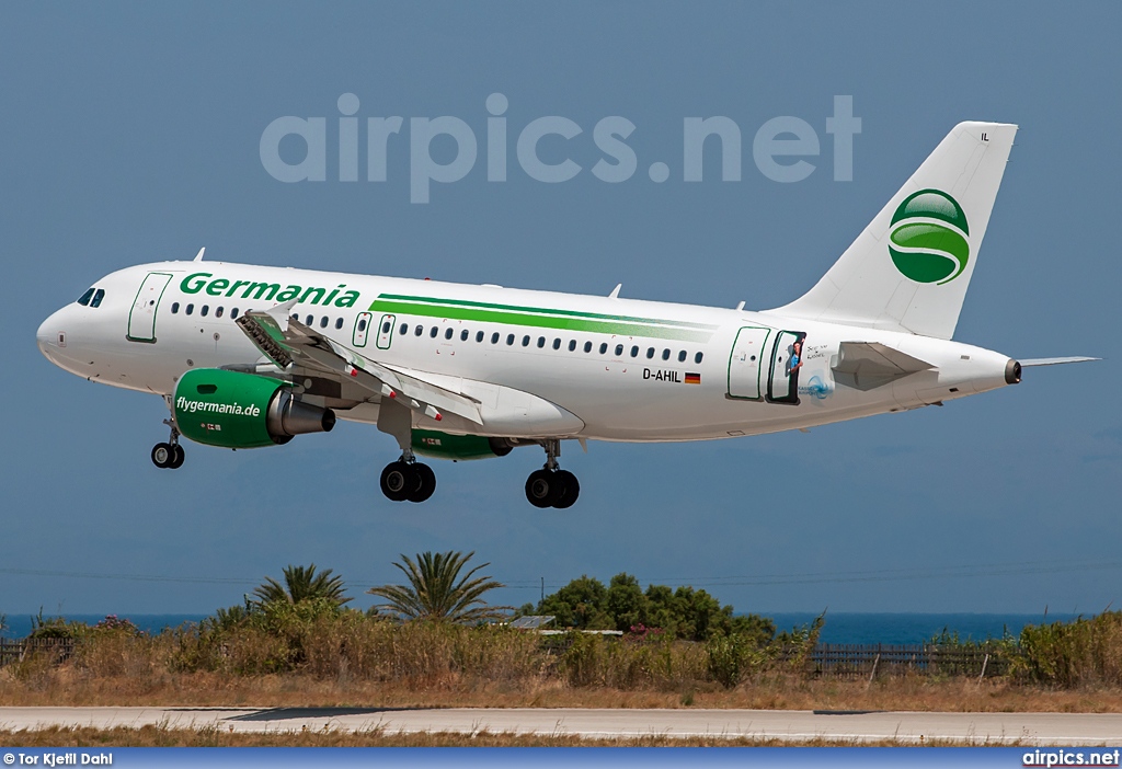 D-AHIL, Airbus A319-100, Germania