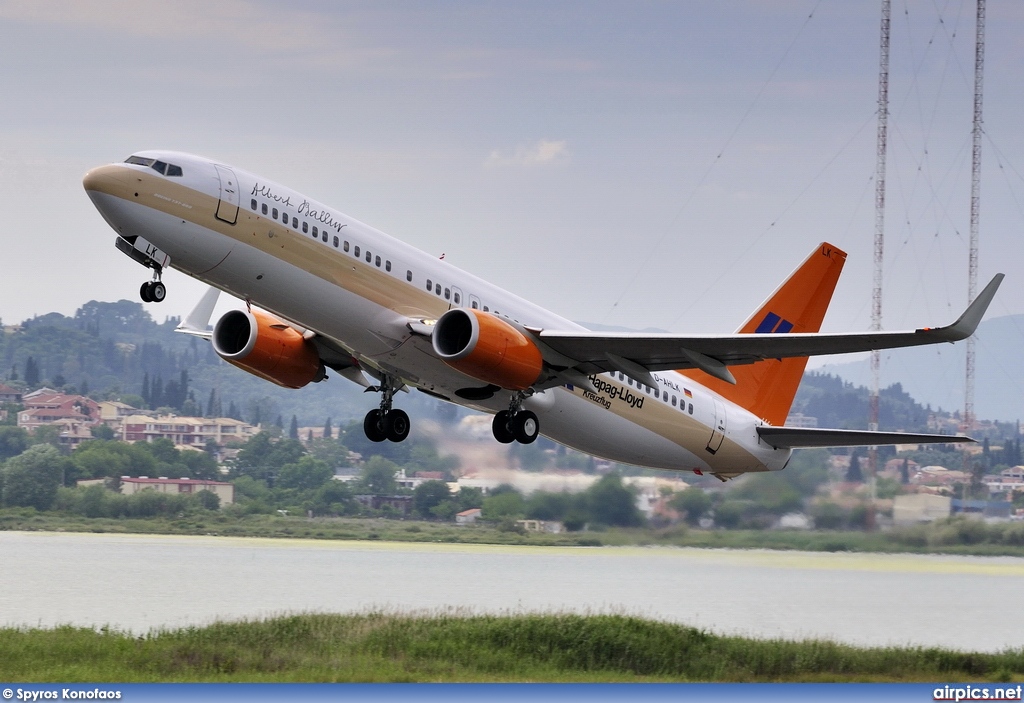 D-AHLK, Boeing 737-800, Hapag-Lloyd Kreuzfahrten