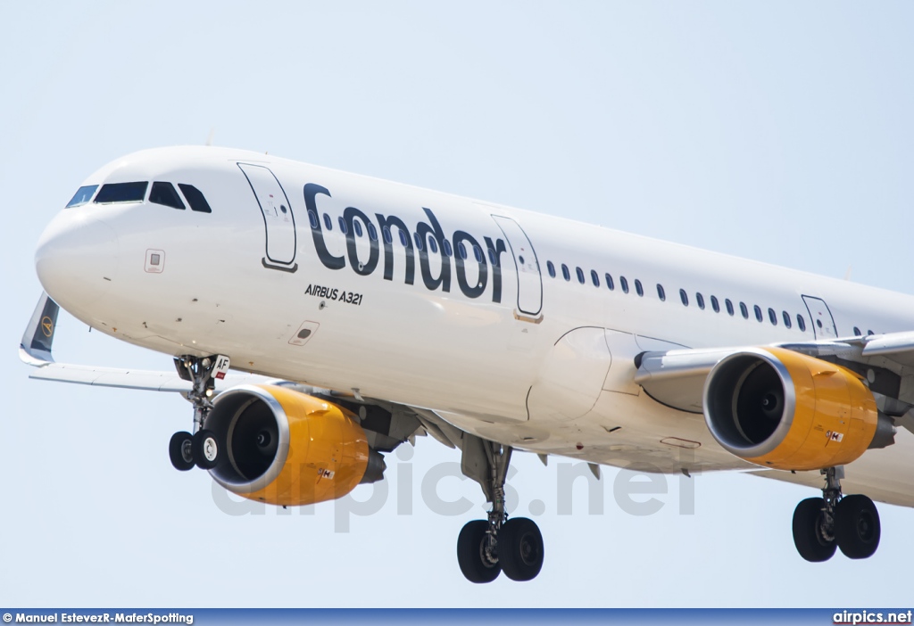 D-AIAF, Airbus A321-200, Condor Airlines