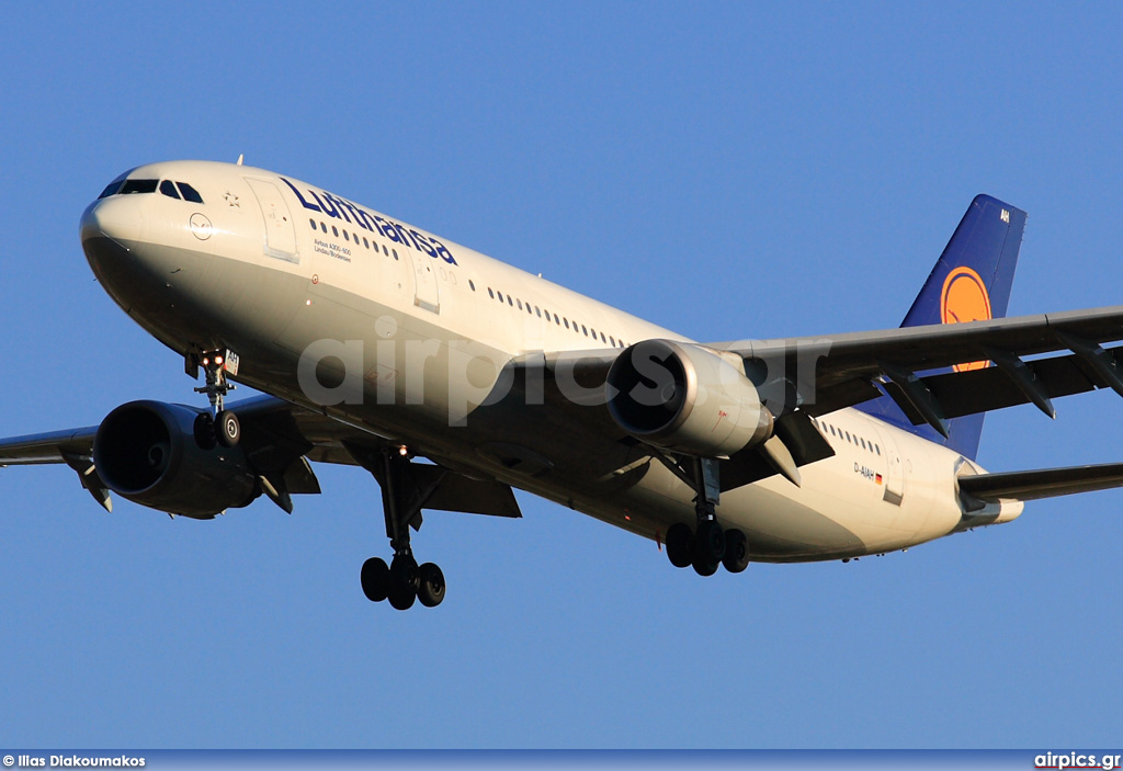 D-AIAH, Airbus A300B4-600, Lufthansa