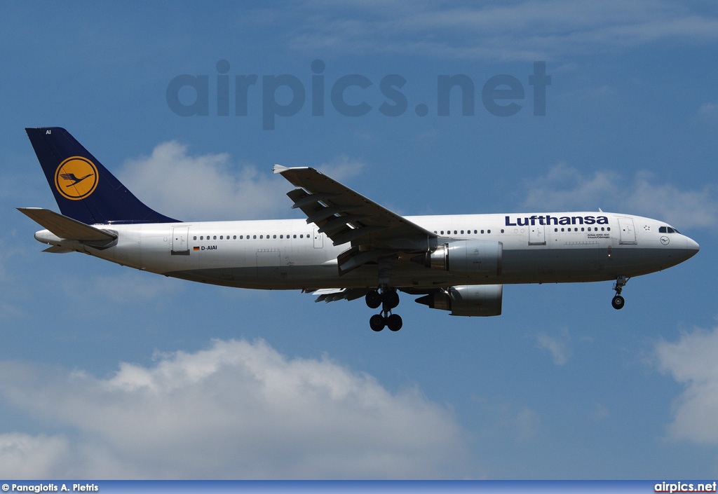 D-AIAI, Airbus A300B4-600, Lufthansa