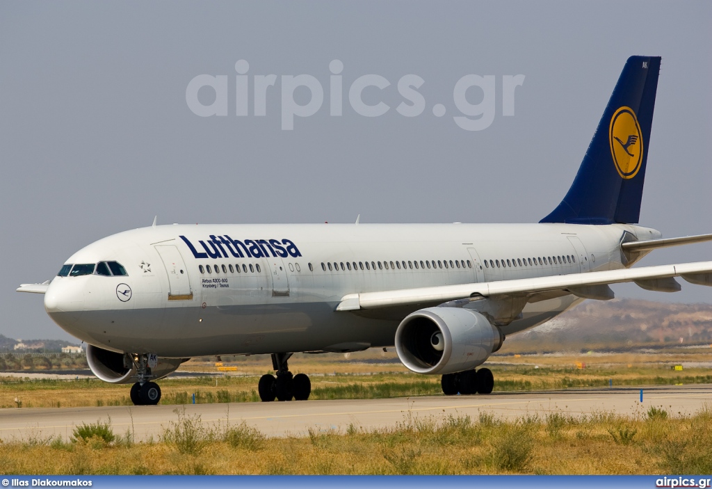 D-AIAK, Airbus A300B4-600, Lufthansa