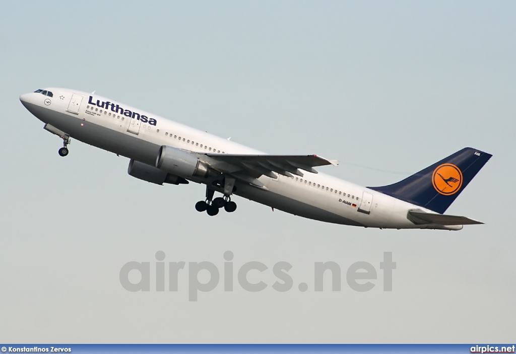 D-AIAM, Airbus A300B4-600, Lufthansa