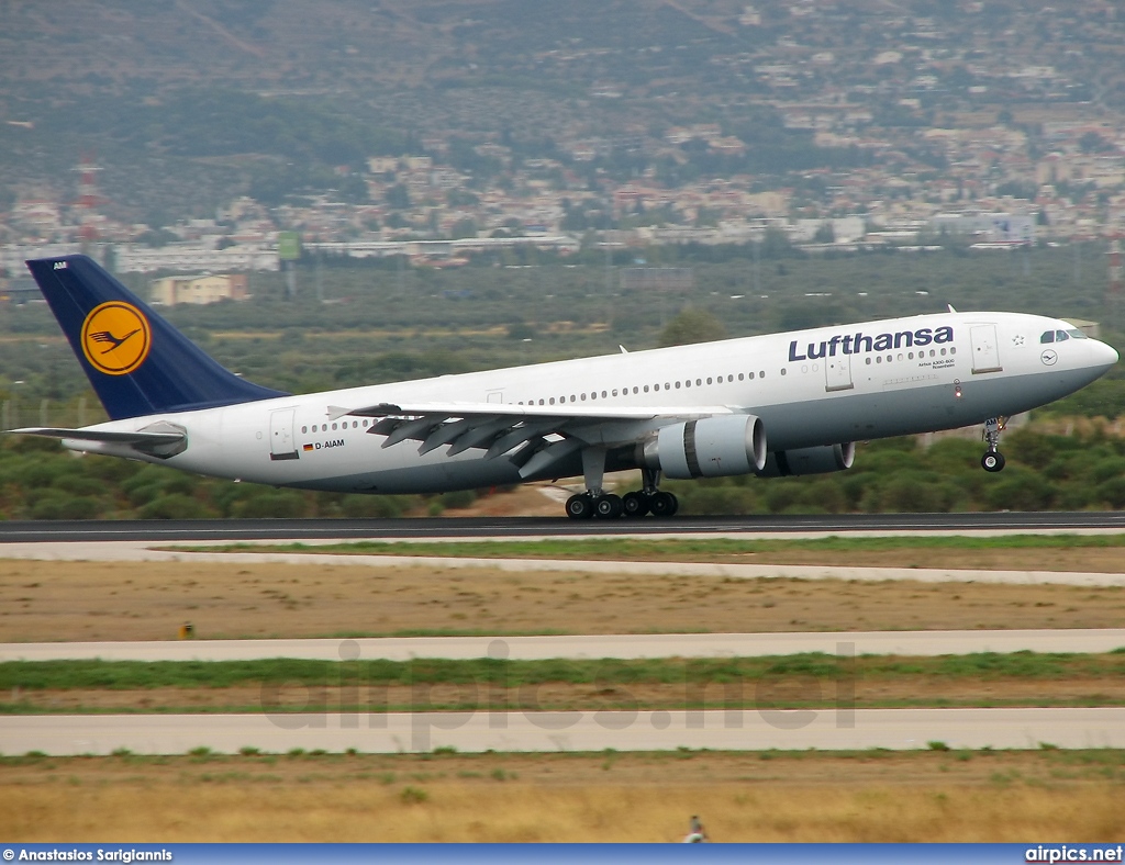 D-AIAM, Airbus A300B4-600, Lufthansa