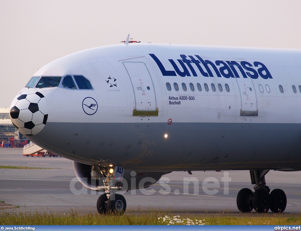 D-AIAU, Airbus A300B4-600, Lufthansa