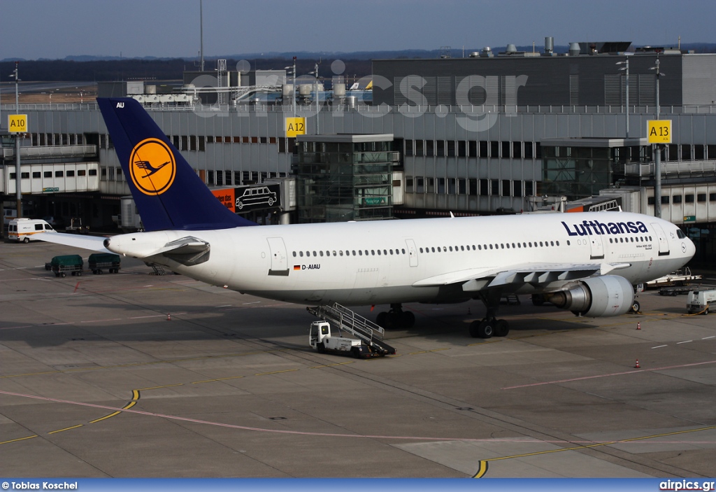 D-AIAU, Airbus A300B4-600, Lufthansa