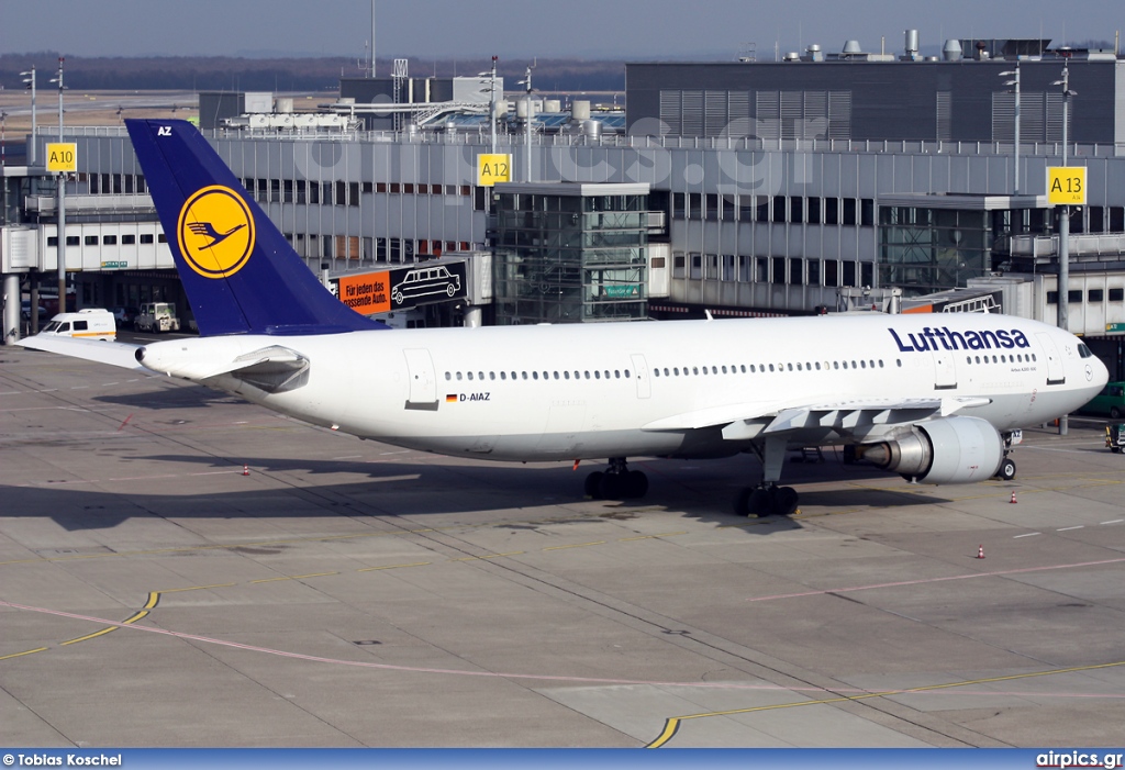 D-AIAZ, Airbus A300B4-600R, Lufthansa