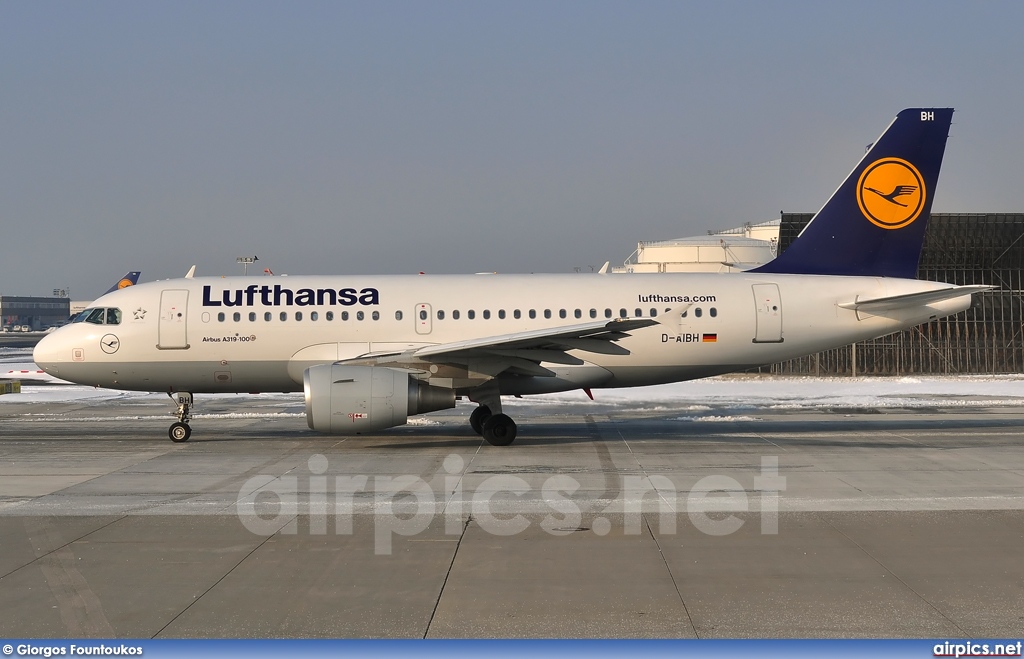 D-AIBH, Airbus A319-100, Lufthansa