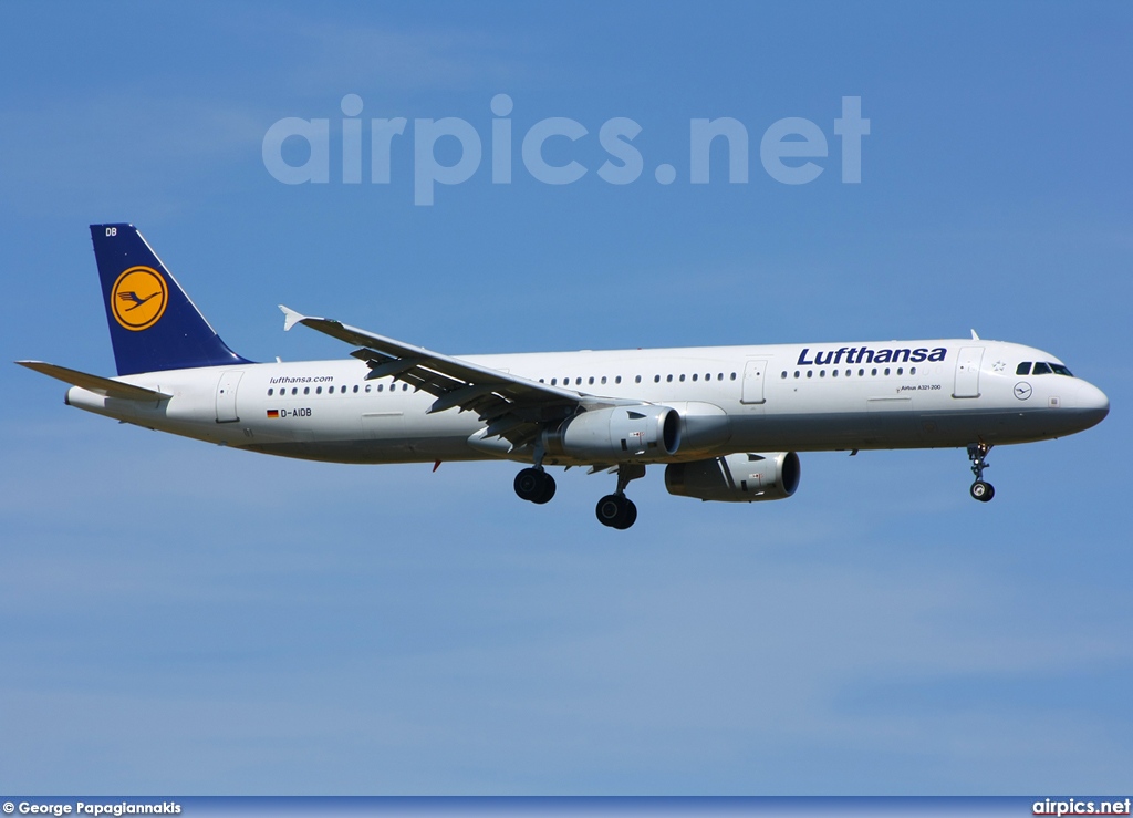 D-AIDB, Airbus A321-200, Lufthansa