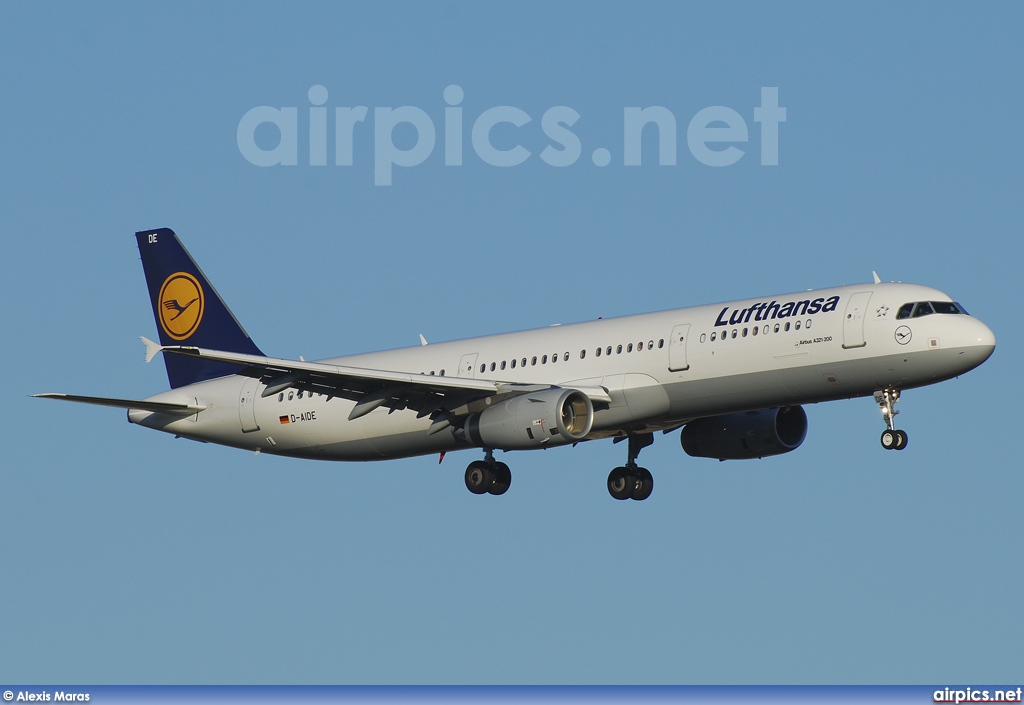 D-AIDE, Airbus A321-200, Lufthansa
