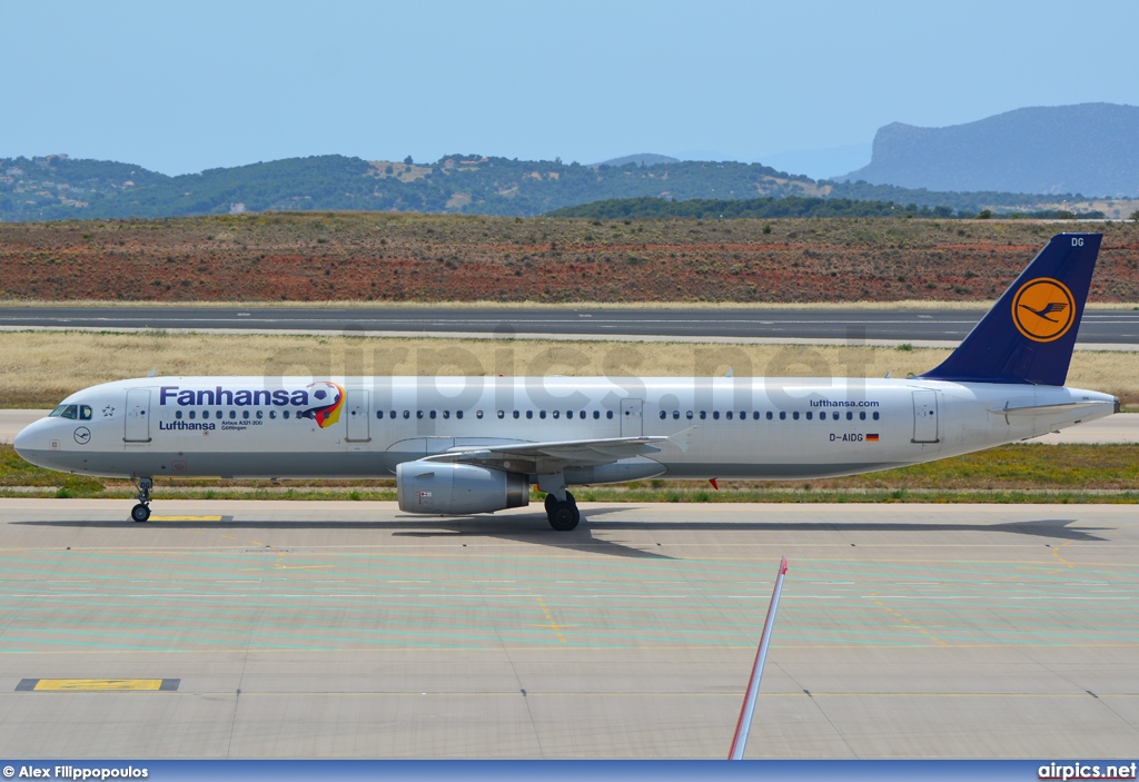 D-AIDG, Airbus A321-200, Lufthansa