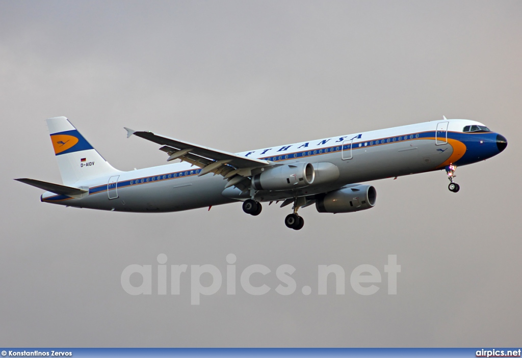 D-AIDV, Airbus A321-200, Lufthansa