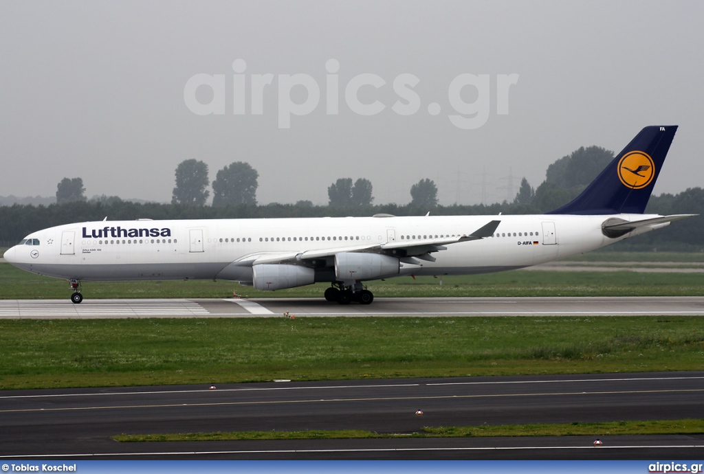 D-AIFA, Airbus A340-300, Lufthansa