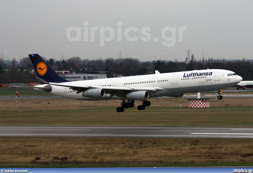 D-AIFB, Airbus A340-300, Lufthansa