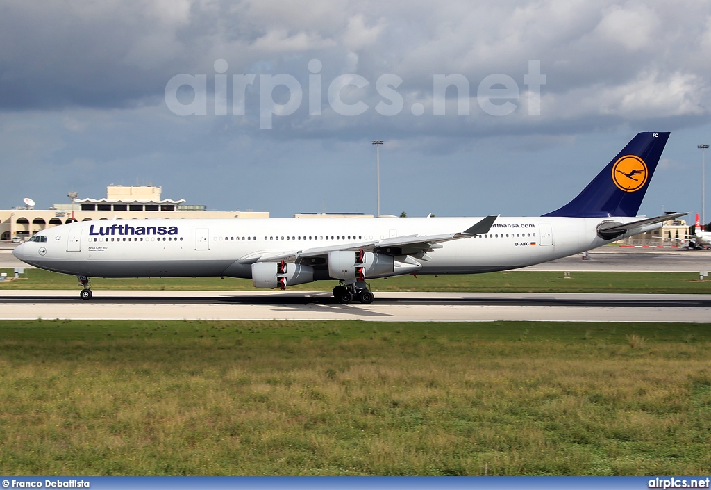 D-AIFC, Airbus A340-300, Lufthansa