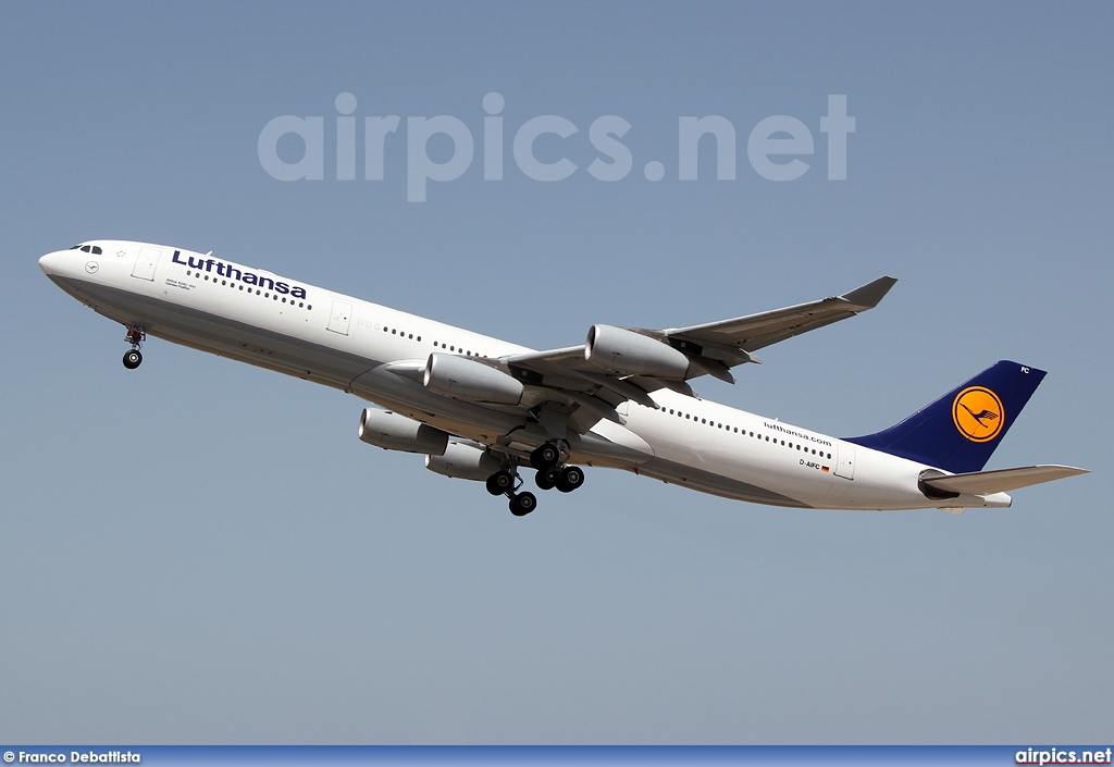 D-AIFC, Airbus A340-300, Lufthansa