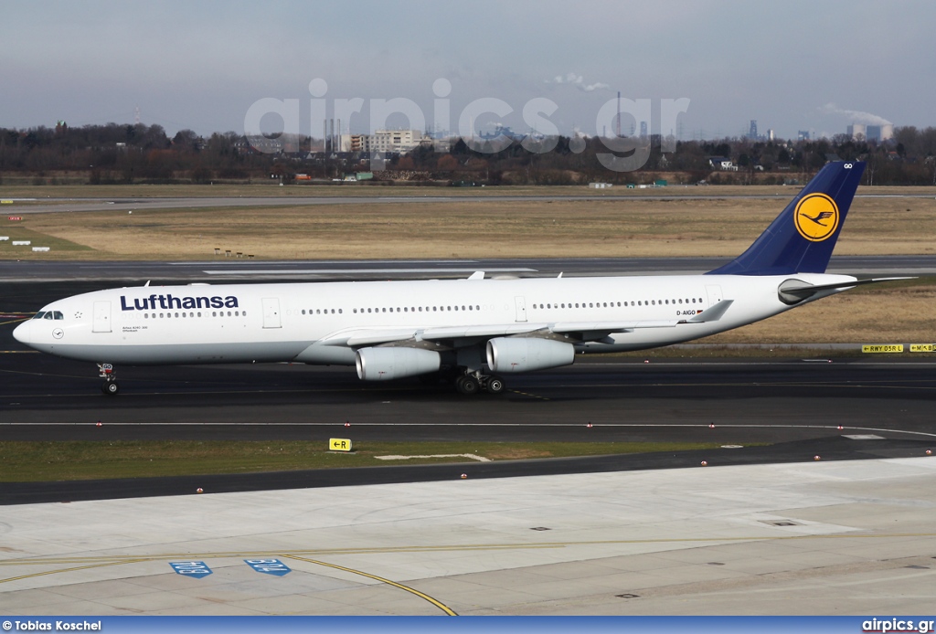 D-AIGO, Airbus A340-300, Lufthansa