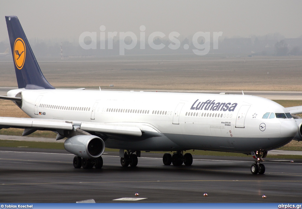 D-AIGV, Airbus A340-300, Lufthansa