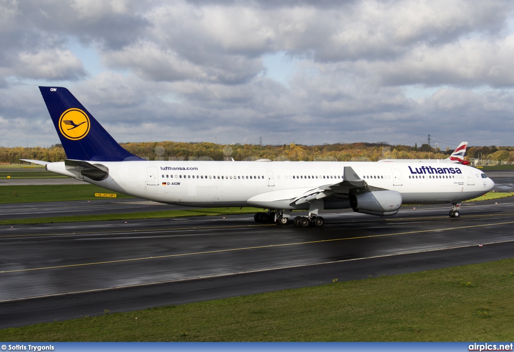 D-AIGW, Airbus A340-300, Lufthansa