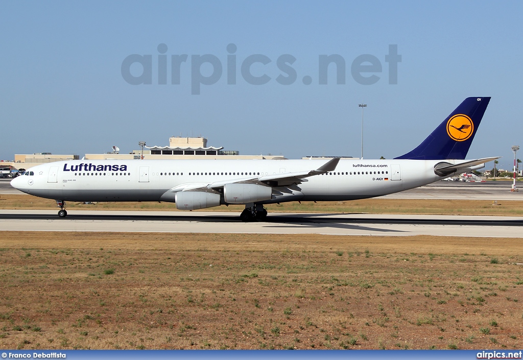 D-AIGY, Airbus A340-300, Lufthansa