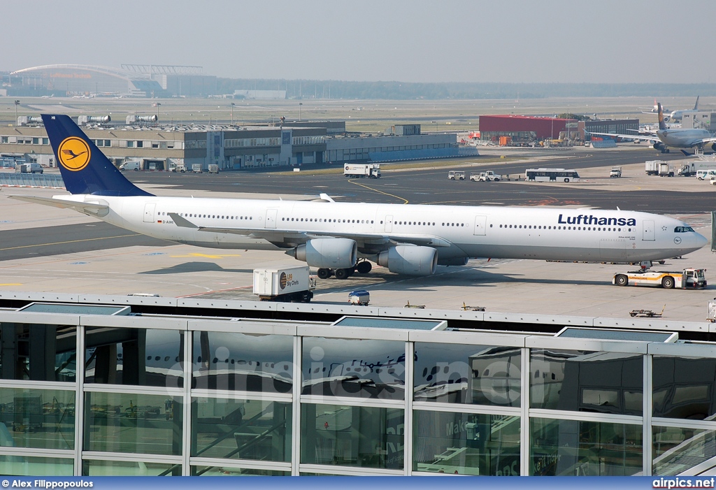 D-AIHI, Airbus A340-600, Lufthansa