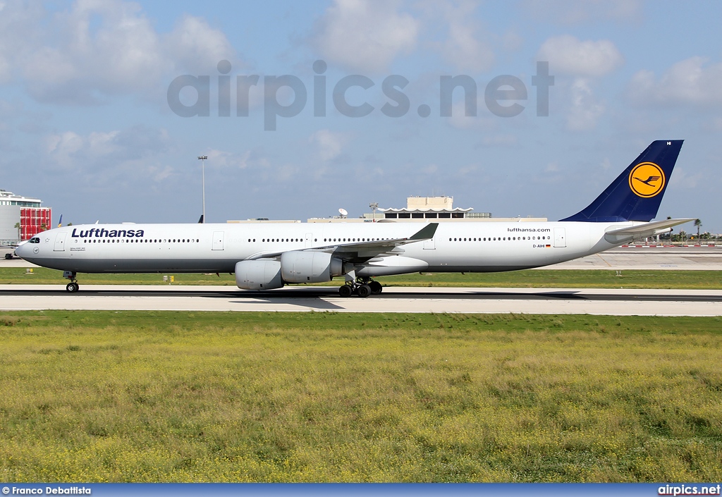 D-AIHI, Airbus A340-600, Lufthansa