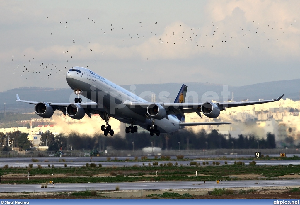 D-AIHL, Airbus A340-600, Lufthansa