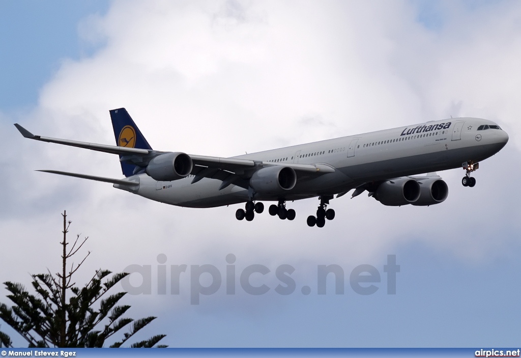 D-AIHV, Airbus A340-600, Lufthansa