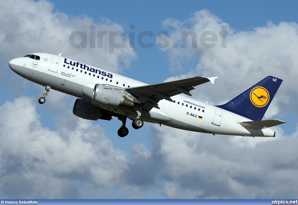 D-AILC, Airbus A319-100, Lufthansa