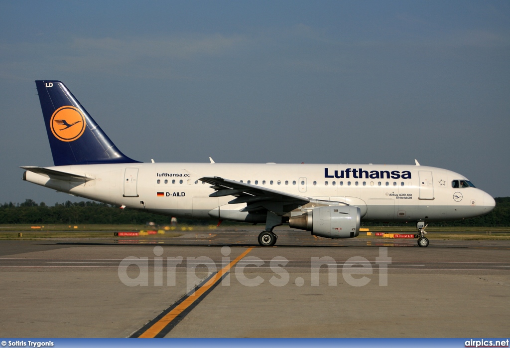 D-AILD, Airbus A319-100, Lufthansa