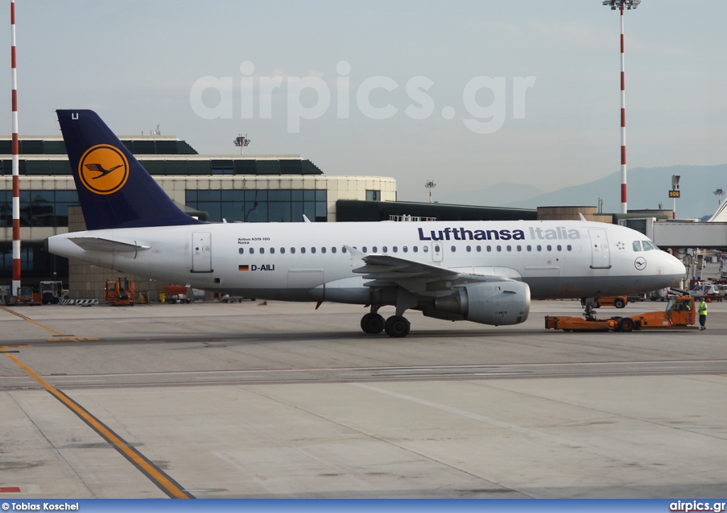 D-AILI, Airbus A319-100, Lufthansa Italia