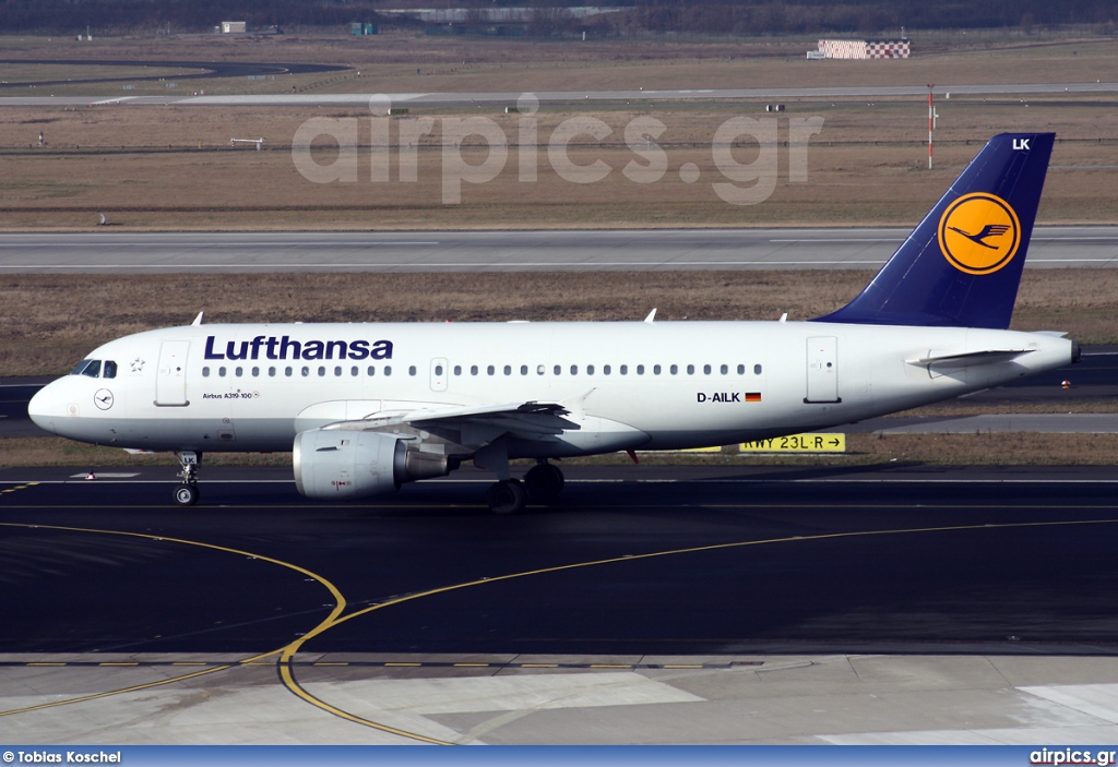 D-AILK, Airbus A319-100, Lufthansa