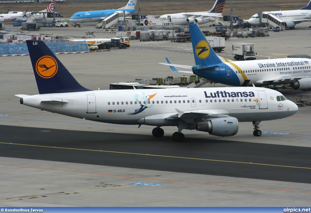 D-AILU, Airbus A319-100, Lufthansa