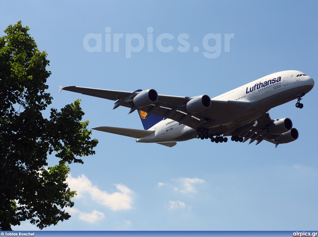 D-AIMA, Airbus A380-800, Lufthansa