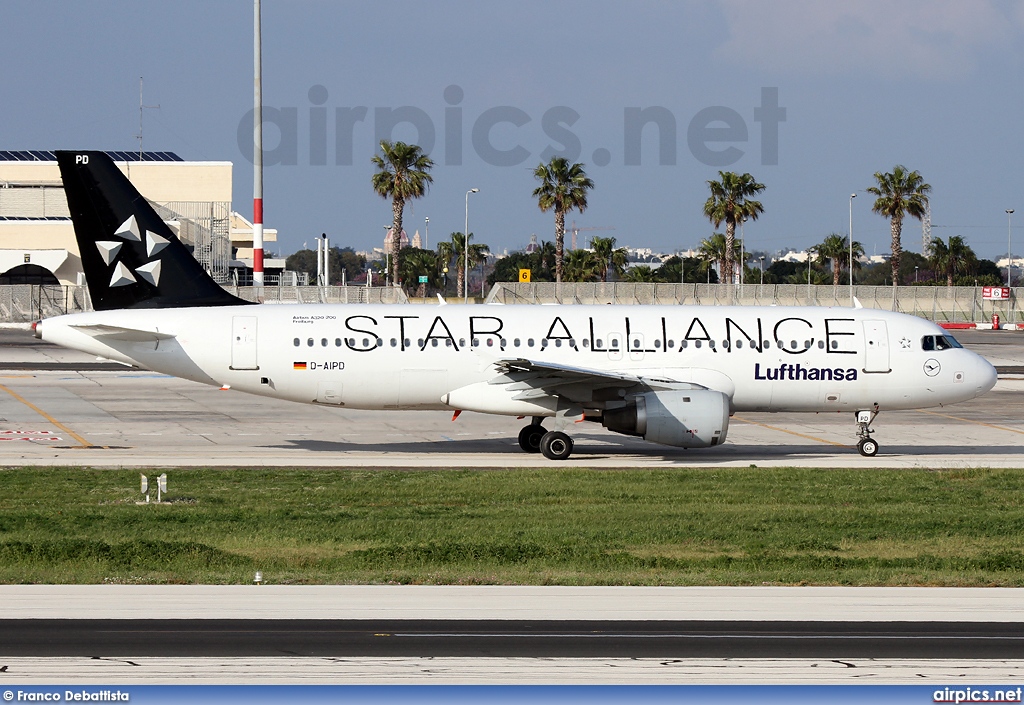 D-AIPD, Airbus A320-200, Lufthansa