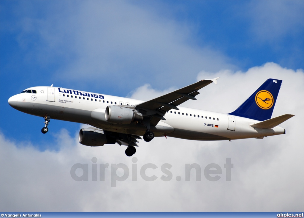 D-AIPS, Airbus A320-200, Lufthansa