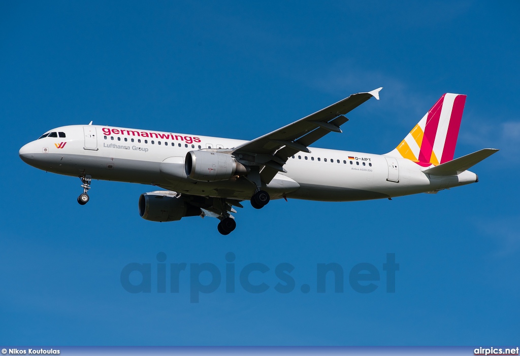 D-AIPT, Airbus A320-200, Germanwings